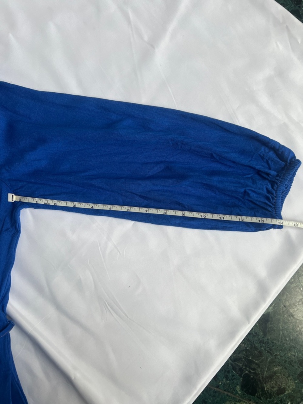 Nine West Button-Front Royal Blue Dress Contrast Stitching Sz S Campus Prairie - Picture 4 of 10